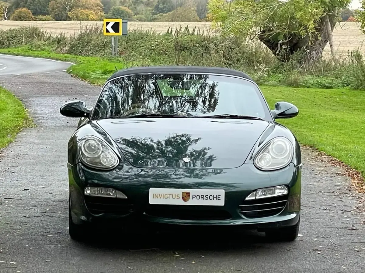 Used Porsche Boxster 255 HP (187 kW) 2009 Green Cabriolet