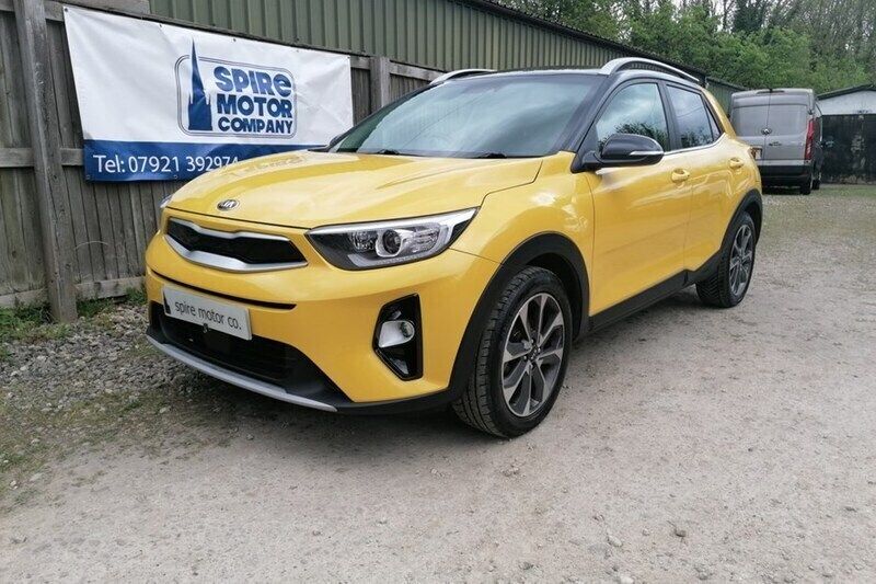 Yellow Used 2017 Kia Stonic First Edition SUV | £6,495 - Image 1/1