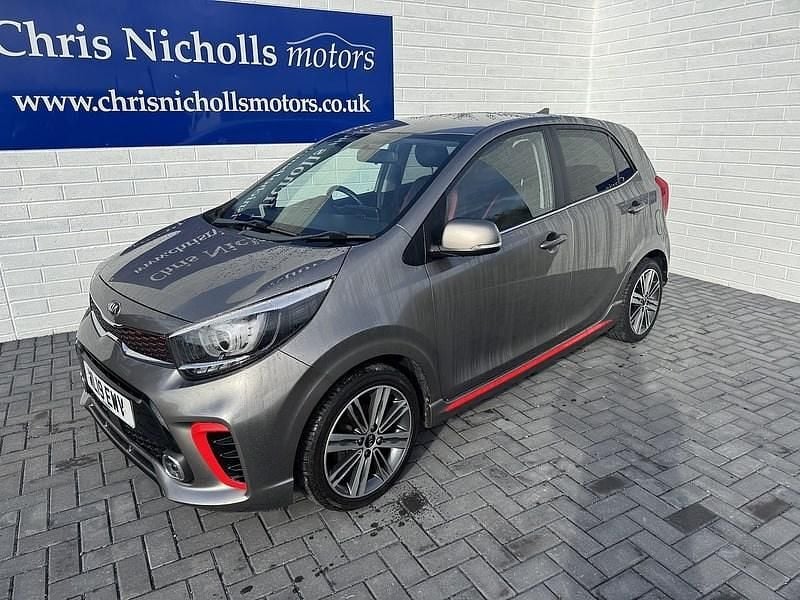 Silver Used 2019 Kia Picanto GT-Line Hatchback | £9,995 (Fair price) - Image 1/4