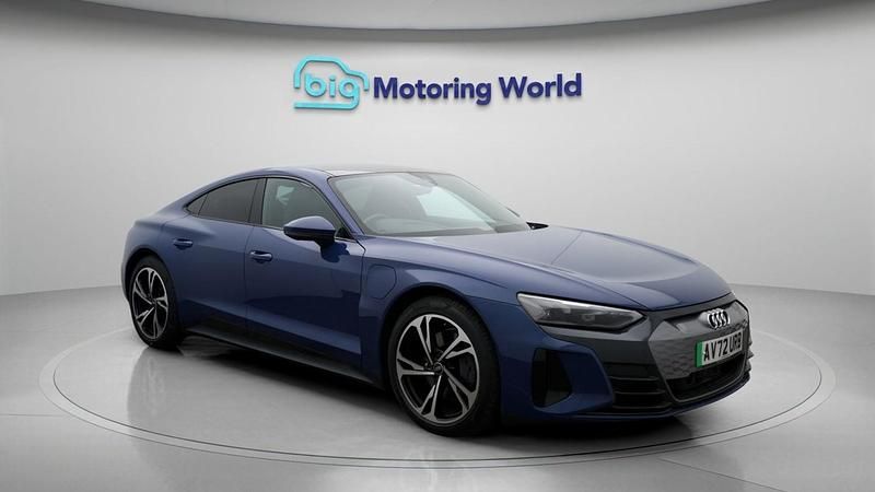 Used Audi e-tron GT quattro 494 kW (673 HP) 2022 Blue Sedan
