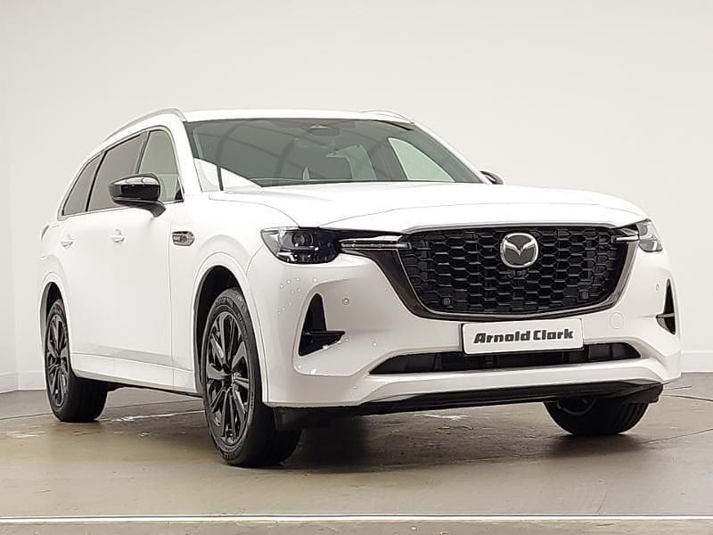 New Mazda CX-80 Homura-Line 2025 White SUV