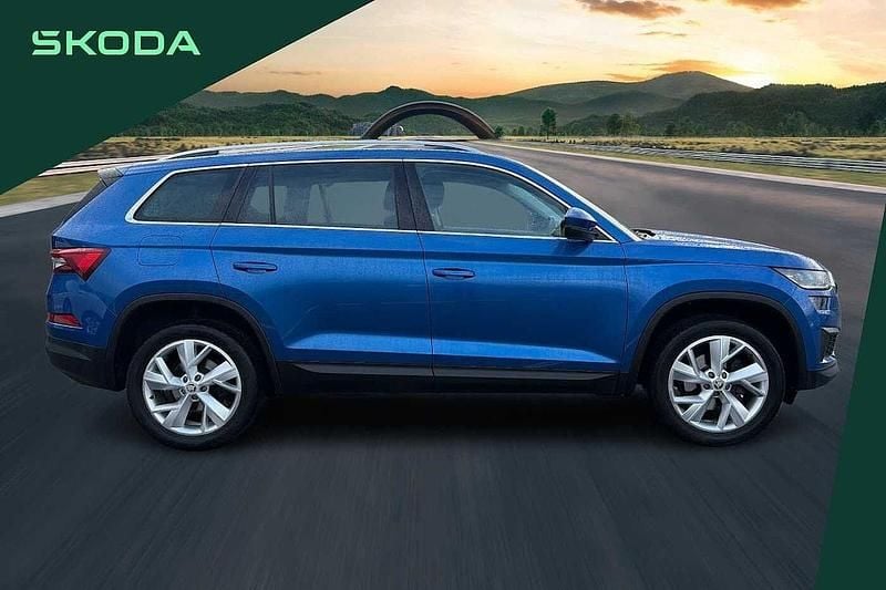 Used Skoda Kodiaq SE L 150 HP (110 kW) 2023 Blue SUV