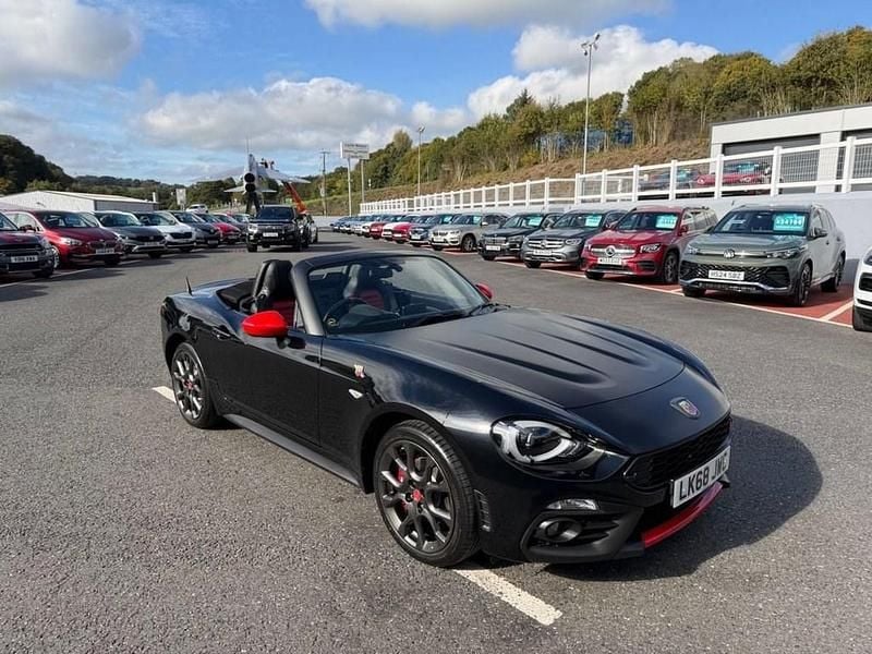Black Used 2018 Abarth 124 Spider Cabriolet | £18,750 (Fair price) - Image 1/4