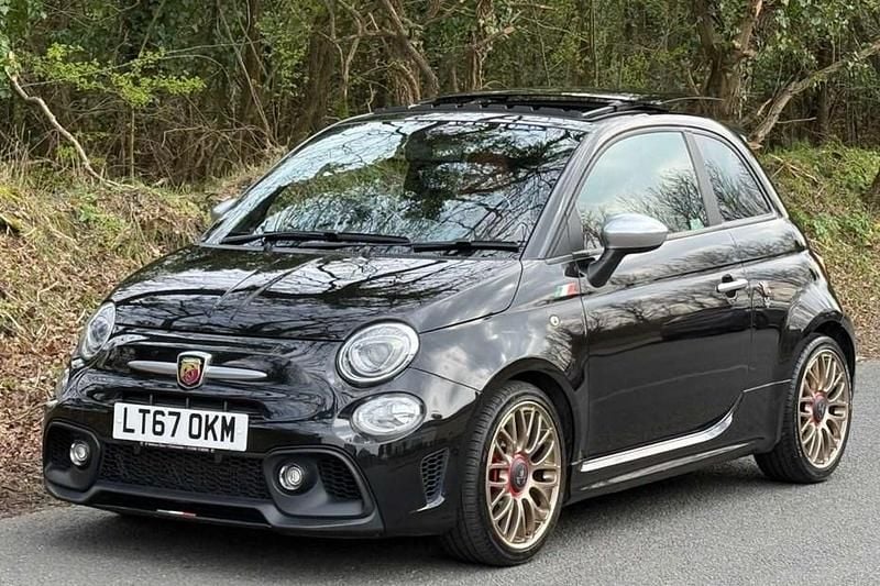 Used Abarth 595 Turismo 165 HP (121 kW) 2017 Black Hatchback