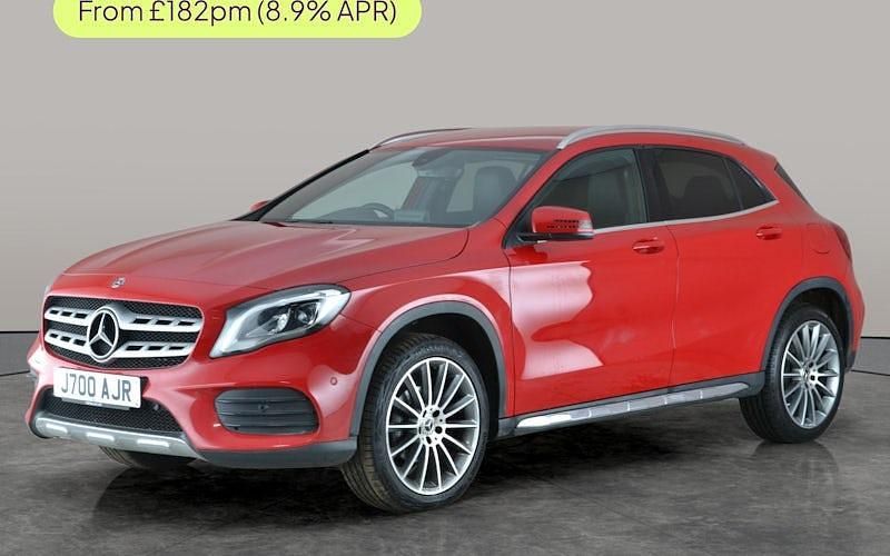 Used Mercedes GLA180 AMG line 122 HP (89 kW) 2019 Red SUV