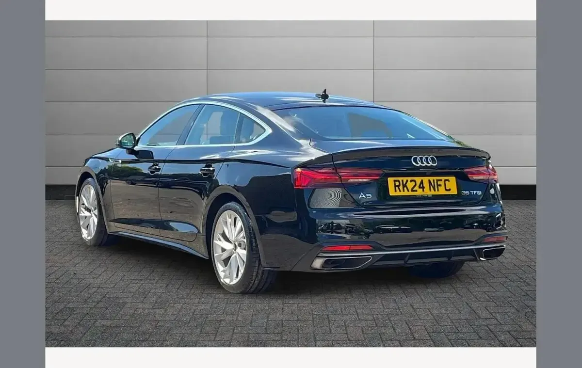 Used Audi A5 Sport 150 HP (110 kW) 2024 Black Hatchback