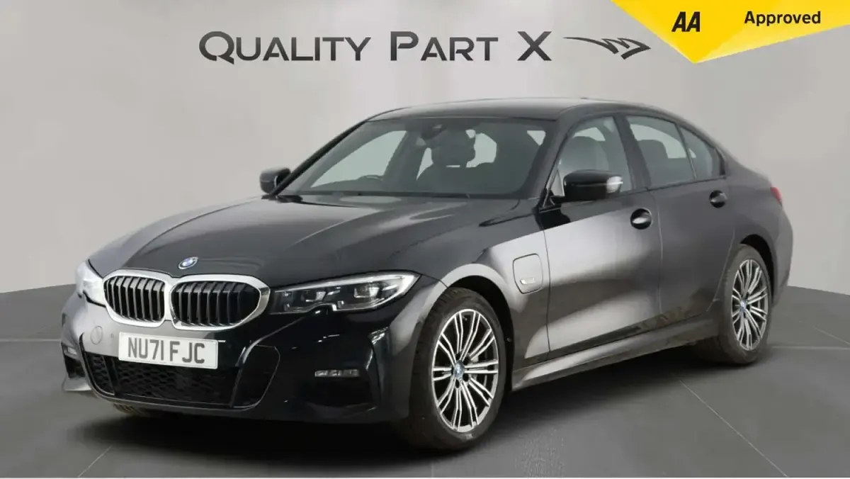 Used BMW 330e M Sport 2021 Black Sedan