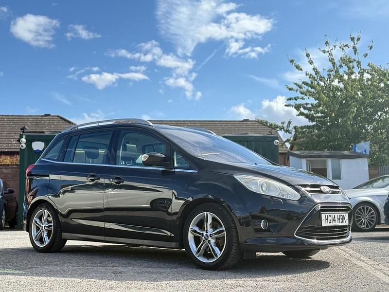 Black Used 2014 Ford Grand C-Max Titanium X MPV | £4,450 (Good price) - Image 1/4
