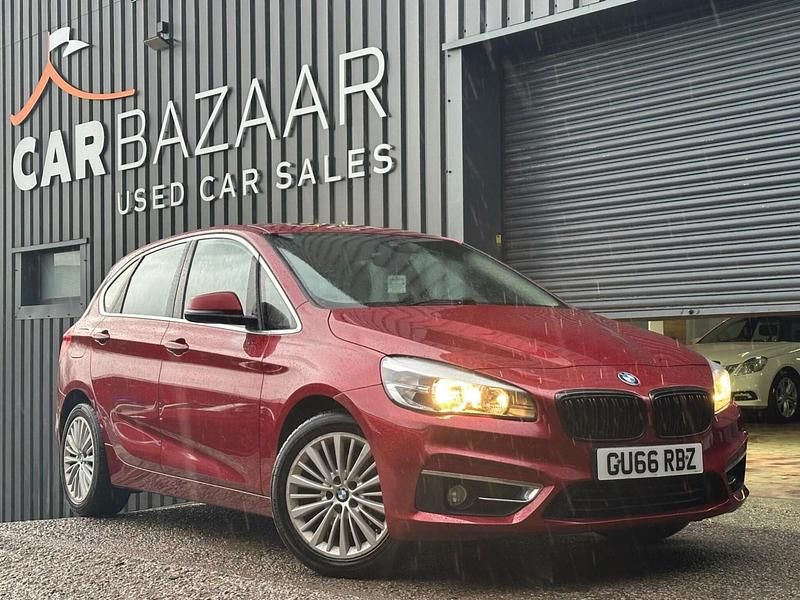 Red Used 2016 BMW 218 Luxury Line Hatchback | £7,991 (Fair price) - Image 1/4