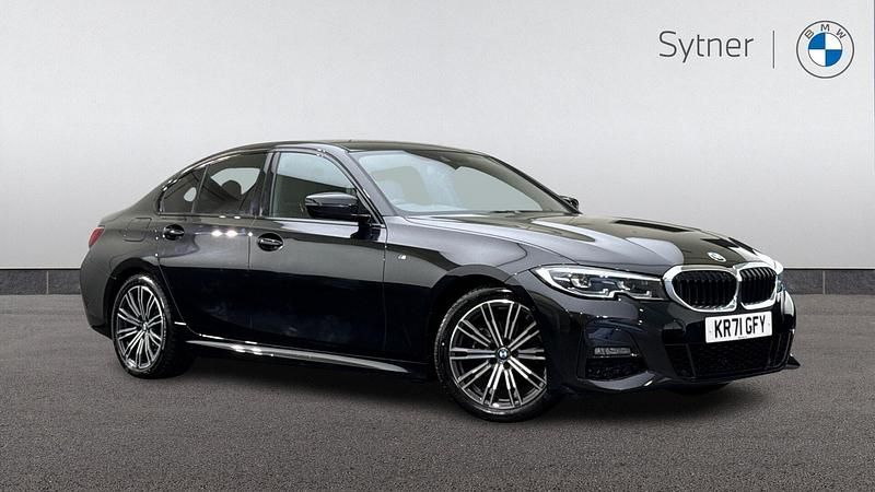 Black Used 2022 BMW 320 M Sport | £26,500 (Good price) - Image 1/4