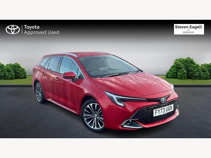 Used Toyota Corolla Design 2023 Red Estate