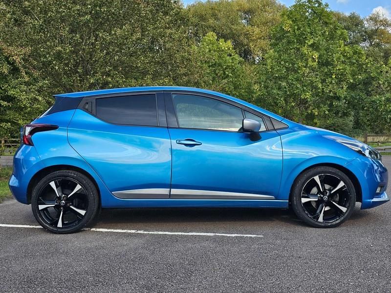 Used Nissan Micra N-Connecta 2017 Blue Hatchback