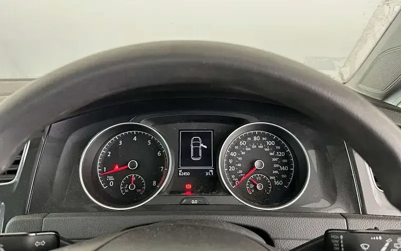 Used VW Golf VII S 125 HP (91 kW) 2018 Black Hatchback