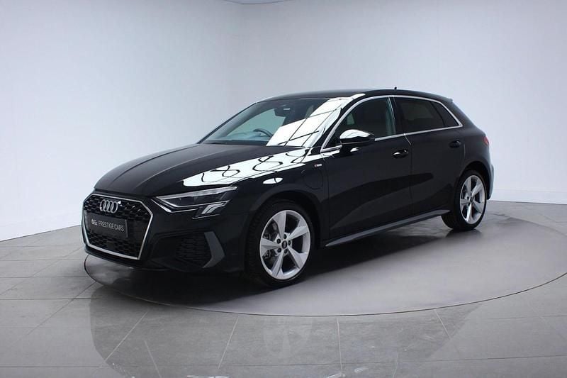 Black Used 2024 Audi A3 e-tron S-Line Hatchback | £24,156 (Good price) - Image 1/4