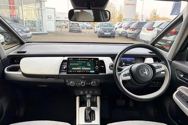 Used Honda Jazz Hybrid 109 HP (80 kW) 2021 Blue Hatchback