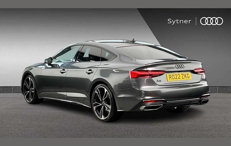 Used Audi A5 Sportback Black Edition 200 HP (147 kW) 2022 Grey Hatchback