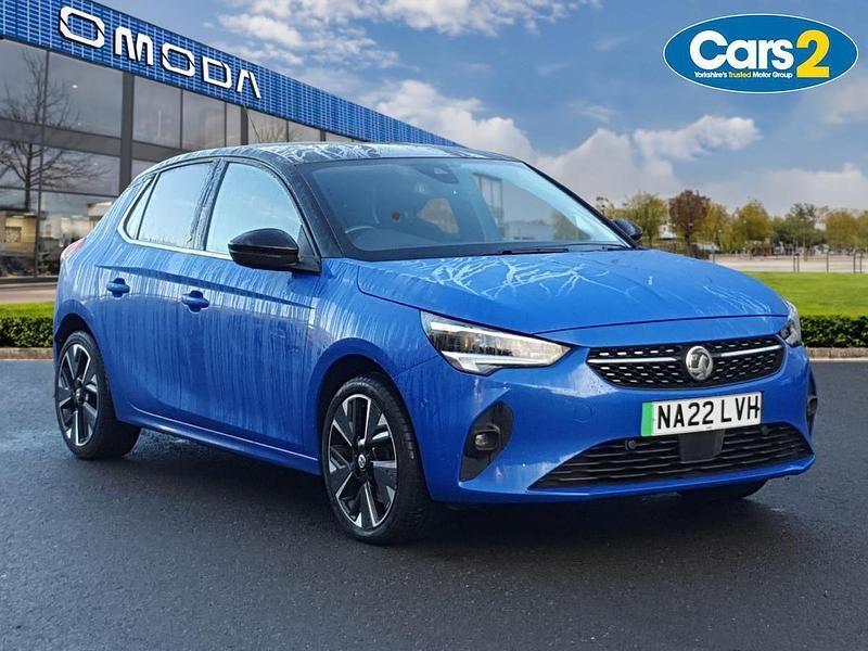Used Vauxhall Corsa-e Elite 100 kW (136 HP) 2022 Blue Hatchback