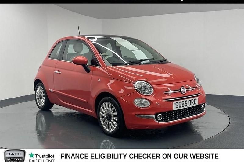 Used Fiat 500 Lounge 69 HP (50 kW) 2015 Pink Hatchback