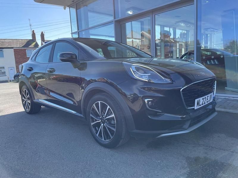 Used Ford Puma Titanium 125 HP (91 kW) 2022 Black SUV