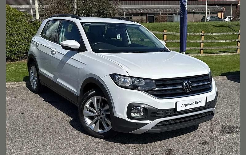 Used VW T-Cross SE 110 HP (80 kW) 2022 White SUV
