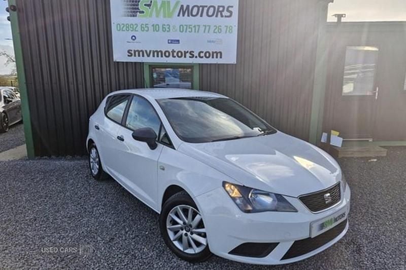 Used Seat Ibiza SOL 75 HP (55 kW) 2016 White Hatchback