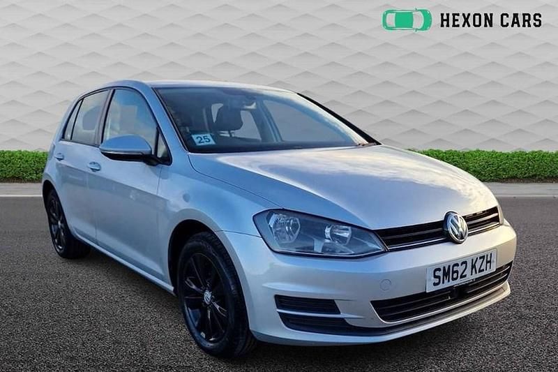 Silver Used 2013 VW Golf VII SE Hatchback | £4,995 (Good price) - Image 1/1