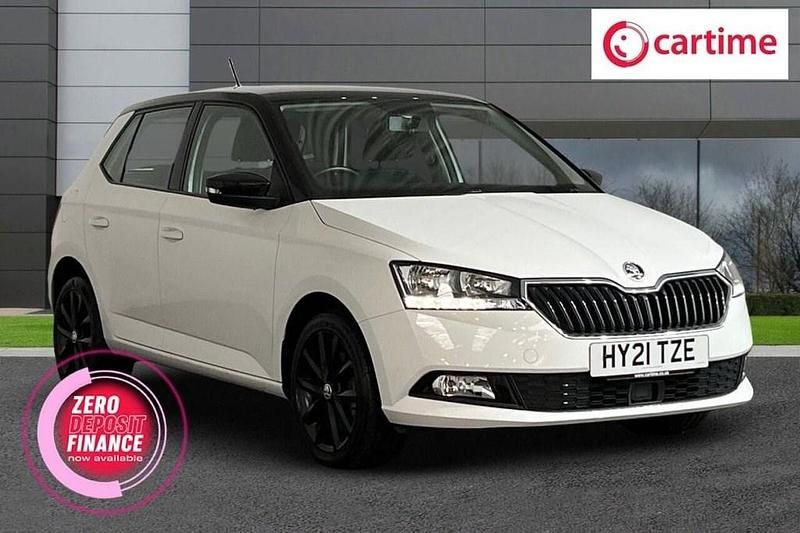 White Used 2021 Skoda Fabia Colour Edition Hatchback | £13,333 (Fair price) - Image 1/4