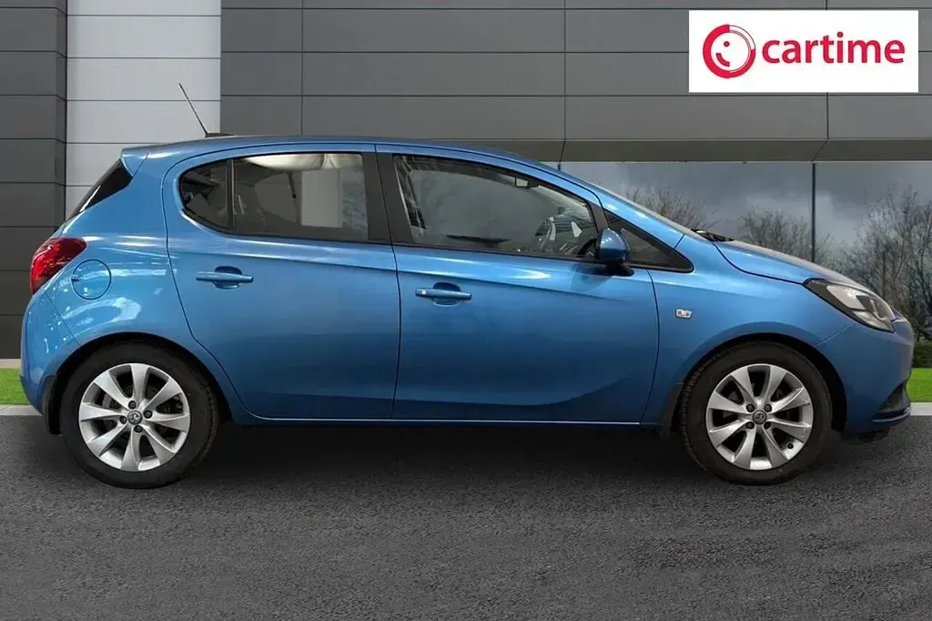 Used Vauxhall Corsa S 90 HP (66 kW) 2018 Blue Hatchback