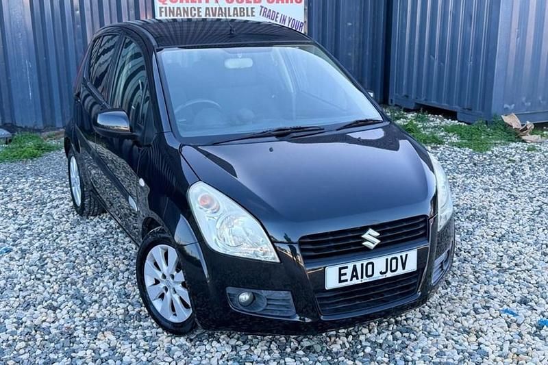 Black Used 2010 Suzuki Splash GLS Hatchback | £1,990 (Good price) - Image 1/1