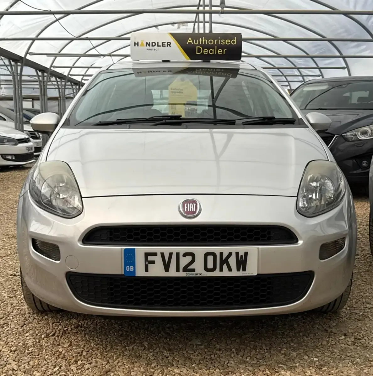 Used Fiat Punto Easy 75 HP (55 kW) 2012 Grey Hatchback