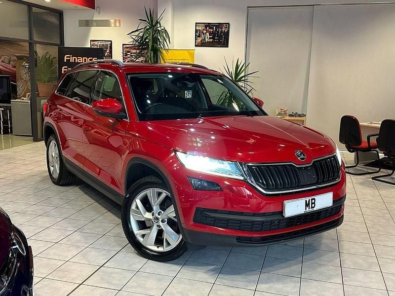 Red Used 2018 Skoda Kodiaq SUV | £12,993 (Expensive) - Image 1/4