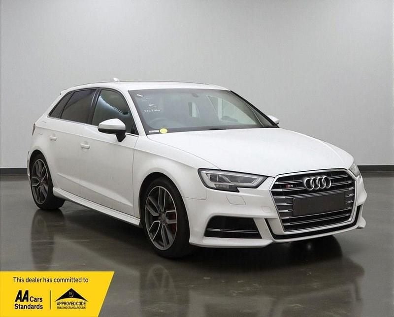 White Used 2019 Audi S3 Design Hatchback | £19,250 (Fair price) - Image 1/4