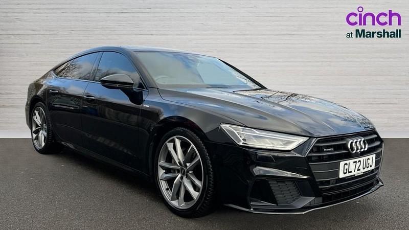 Used Audi A7 Black Edition 265 HP (194 kW) 2022 Black Hatchback