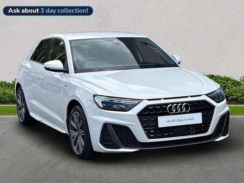 White New 2025 Audi A1 S-Line Hatchback | £22,499 (Good price) - Image 1/4