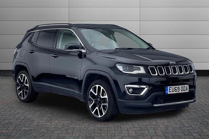Black Used 2019 Jeep Compass Limited SUV | £12,945 (Fair price) - Image 1/4