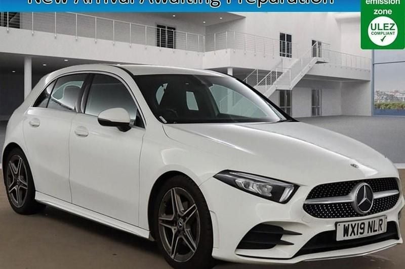 White Used 2019 Mercedes A180 AMG line Hatchback | £12,200 (Good price) - Image 1/1