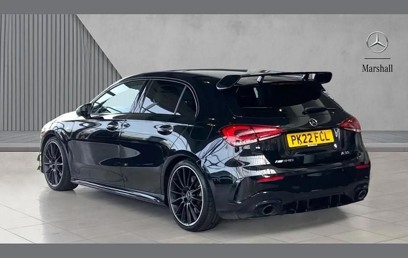 Used Mercedes A35 AMG Premium Plus 306 HP (225 kW) 2022 Black Hatchback