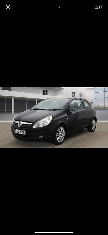 Used Vauxhall Corsa 100 HP (73 kW) 2010 Black Hatchback