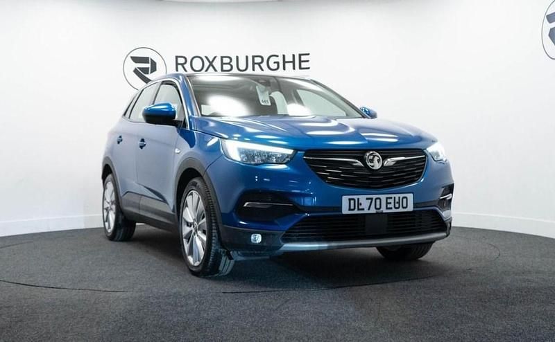 Used Vauxhall Grandland X Elite 130 HP (95 kW) 2020 Blue SUV