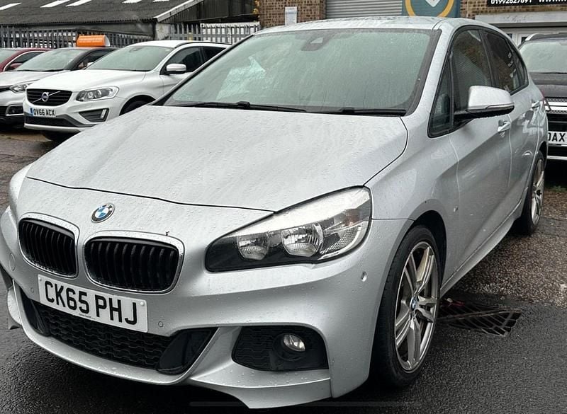 Silver Used 2015 BMW 218 M Sport MPV | £6,800 (Fair price) - Image 1/4
