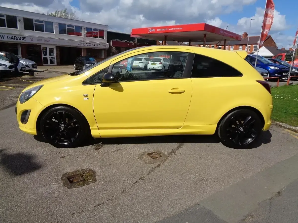 Used Vauxhall Corsa Edition 2014 Yellow Hatchback