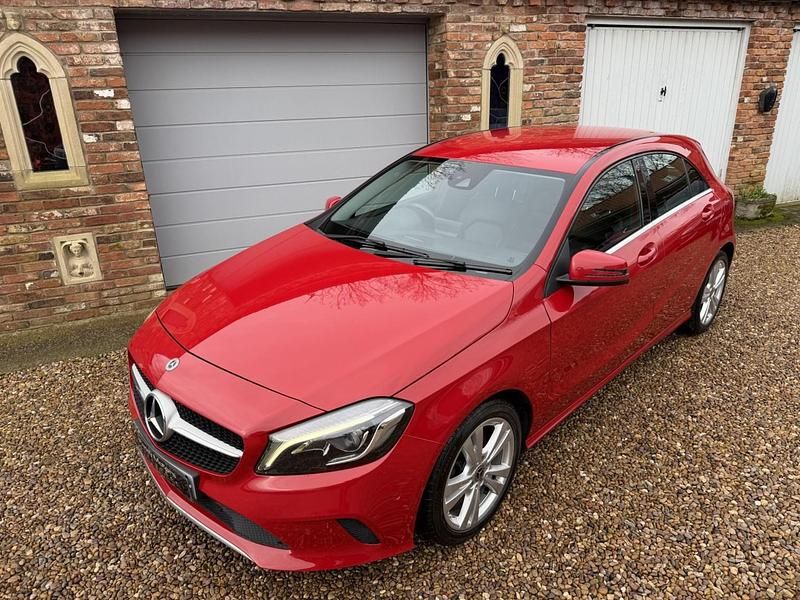 Used Mercedes A160 Premium 2017 Red Hatchback