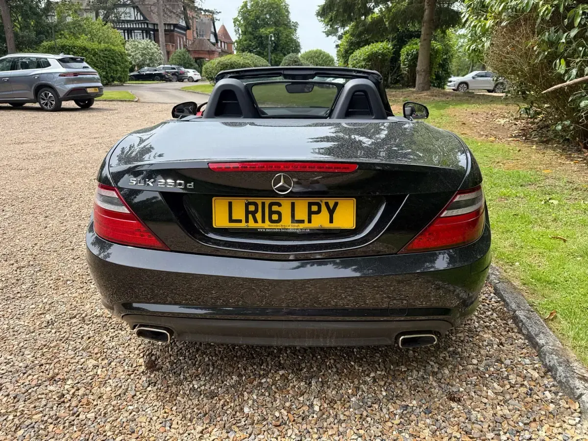 Used Mercedes SLK250 AMG 2016 Black Cabriolet