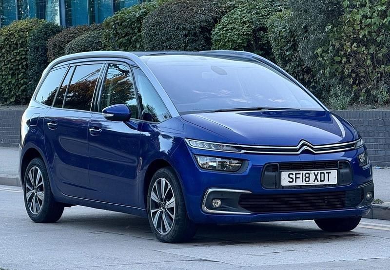 Blue Used 2018 Citroën Grand C4 Picasso Feel MPV | £7,980 (Good price) - Image 1/4