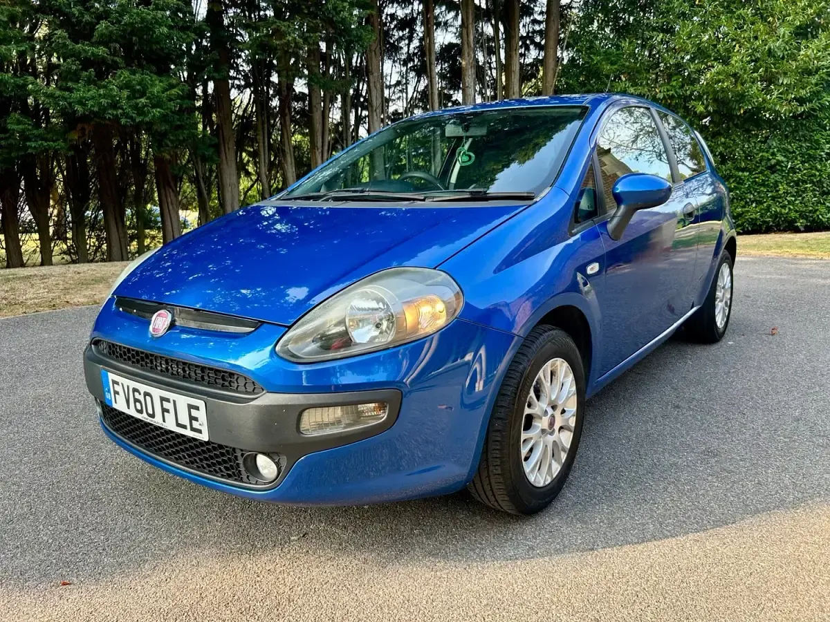 Used Fiat Punto Evo Active 2010 Blue Hatchback