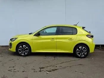 Used Peugeot e-208 Style 100 kW (136 HP) 2024 Yellow Hatchback