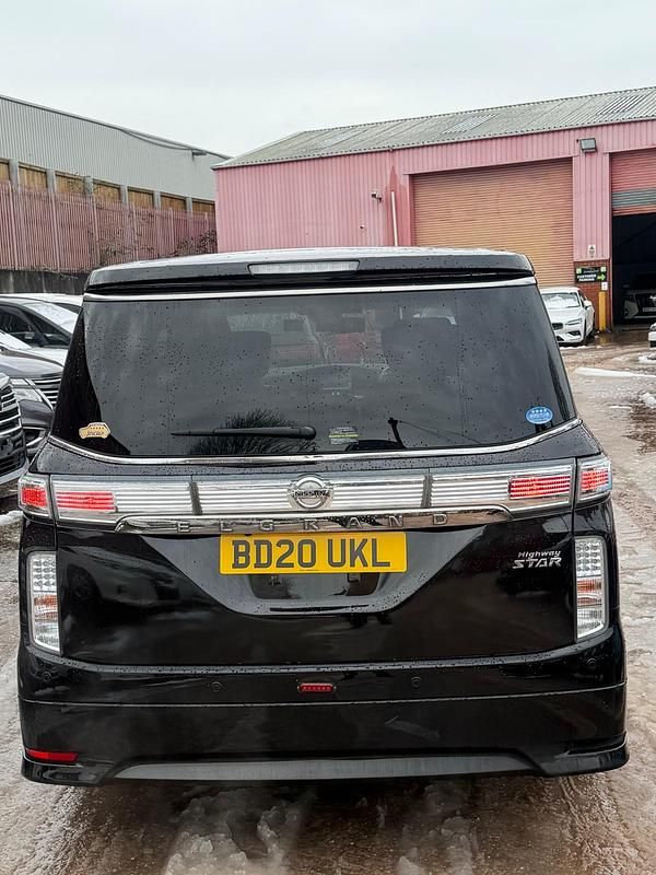 Used Nissan Elgrand 2020 Black MPV