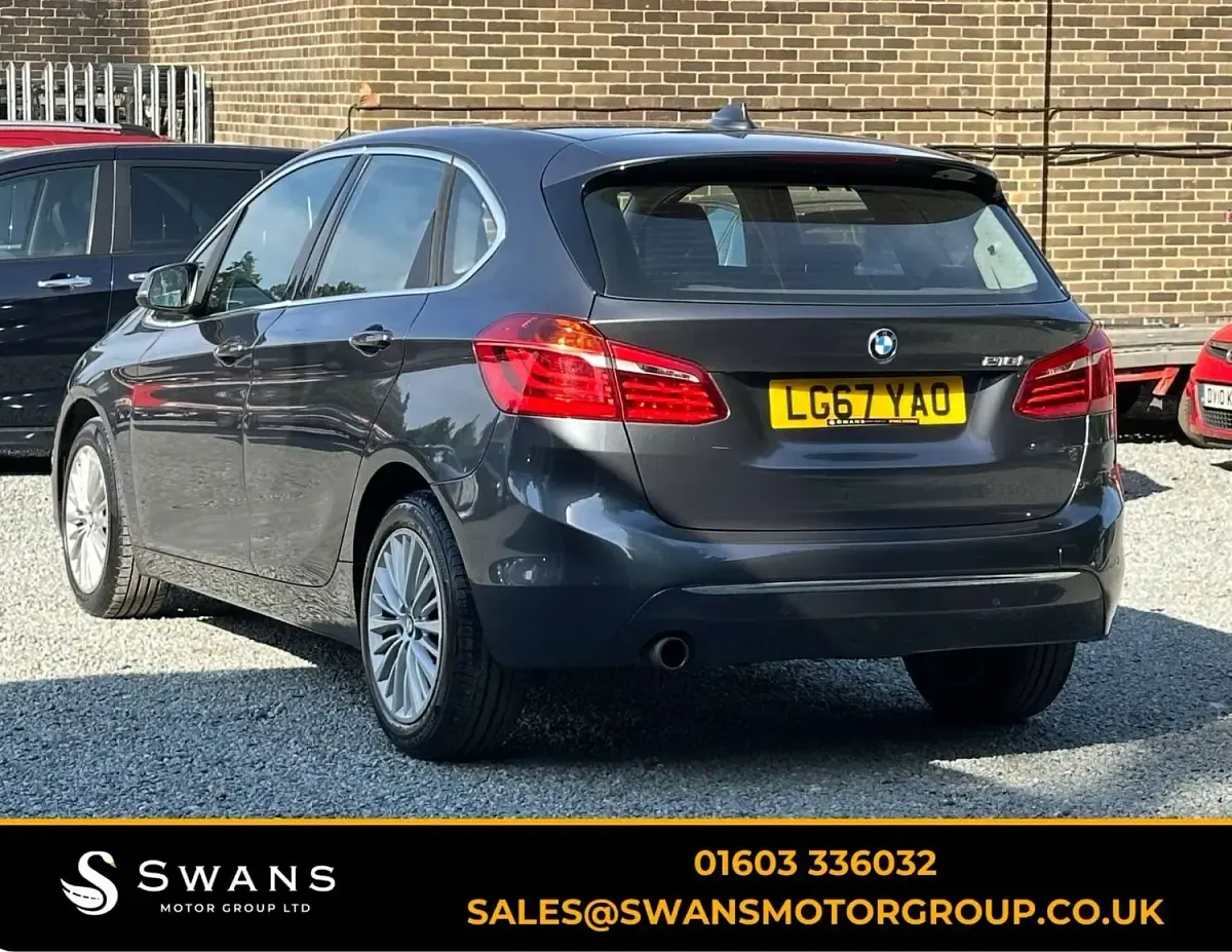 Used BMW 218 Luxury Line 136 HP (100 kW) 2017 Grey Hatchback