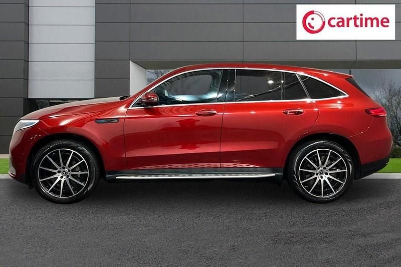 Used Mercedes EQC400 AMG line 300 kW (408 HP) 2023 Red SUV