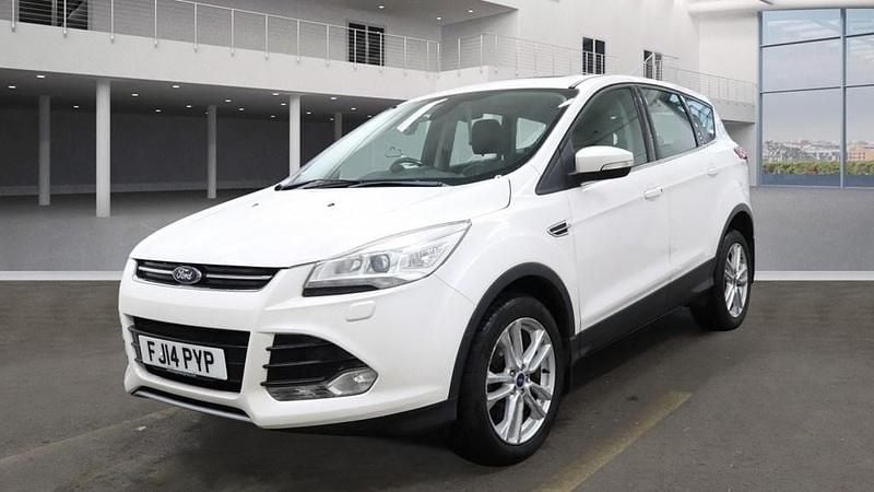 Used Ford Kuga Titanium X 163 HP (119 kW) 2014 Frozen white SUV